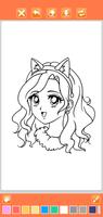 Anime Coloring Book poster