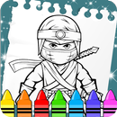 Hero Ninja Coloring Book APK