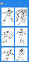 Hero Rangers Coloring Book 截圖 1
