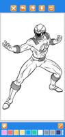 Hero Rangers Coloring Book 截圖 2