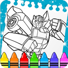 Robot Coloring Book アイコン