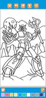Robot Coloring Book ポスター