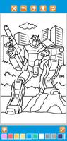 Robot Coloring Book スクリーンショット 2
