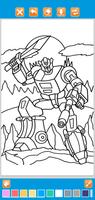 Robot Coloring Book スクリーンショット 3