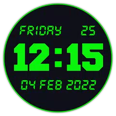 Digital Clock Live Wallpaper