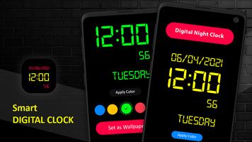 Digitaluhr Smart Watch Plakat