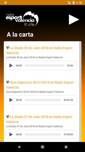 Descarga de APK de Radio Esport Valencia para Android