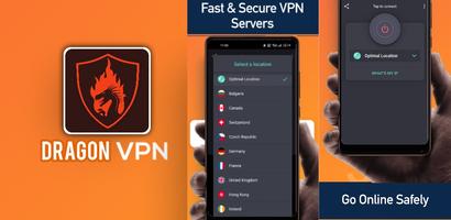 VPN Fast Safer - Dragon VPN Affiche
