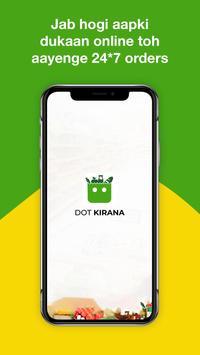 Dot Kirana for merchants poster