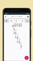 Calculatrice de division capture d'écran 1