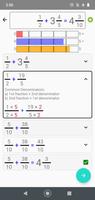 Calculadora de frações imagem de tela 3