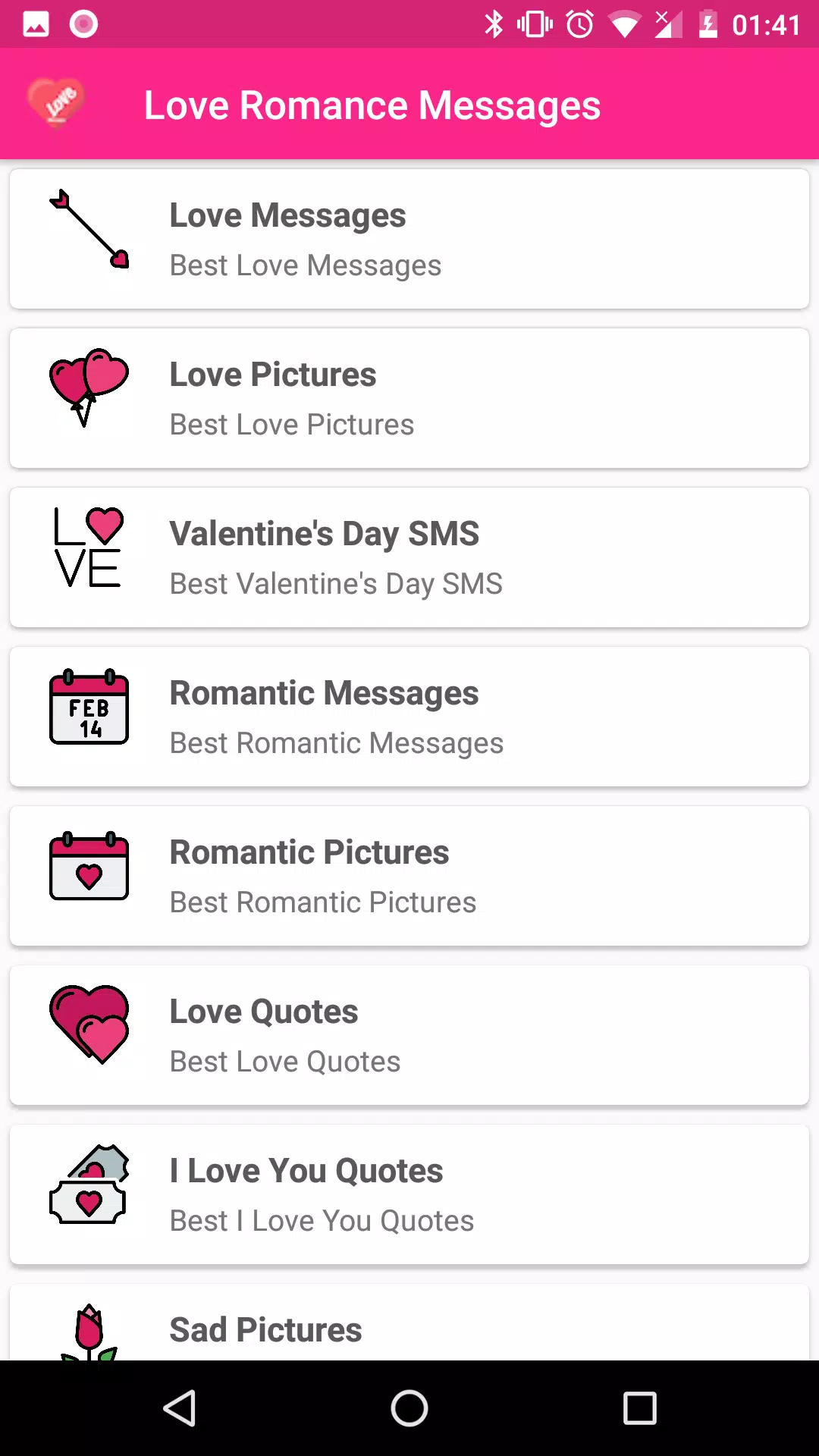 Love Stickers SMS Messages 2019 Collection APK for Android Download