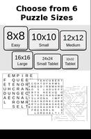 Word Search Library پوسٹر