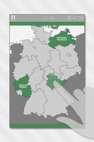 E. Learning Germany Map Puzzle Affiche