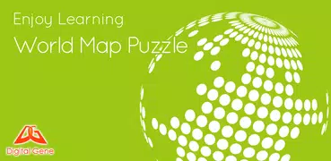 E. Learning World Map Puzzle