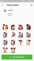 Love Stickers WaStickersApps اسکرین شاٹ 1