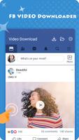 Video Story Saver for Facebook - Image and Video Cartaz