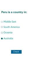 Countries of the world quiz screenshot 2