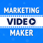 Marketing Video Maker Ad Maker ikon