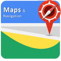 GPS Front View Map: Live Compass Polar Navigation