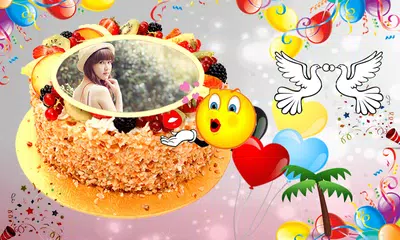 Cake Photo Frame APK download