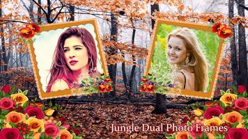 Jungle Dual Photo Frame Affiche