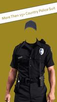 Police Photo Suit Affiche