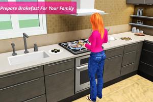 Virtual Mother Happy Family Simulator 海报