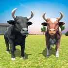 Angry Bull Family Survival 3D icône