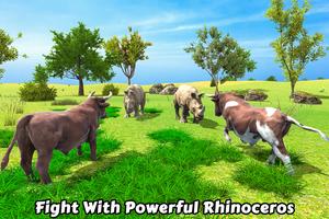 Angry Bull Family Survival 3D screenshot 1