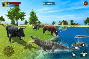 Angry Bull Family Survival 3D screenshot 2