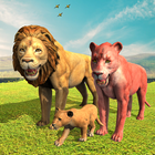 Lion Simulator: Jungle Family icône