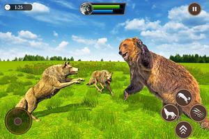 Wolf Simulator Family Sim 3D screenshot 1