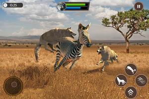Wolf Simulator Family Sim 3D скриншот 3