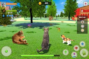 Cat Family Simulator: Wild Cat Affiche