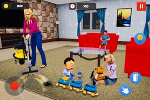 Mom Simulator: Virtual Mother Cartaz