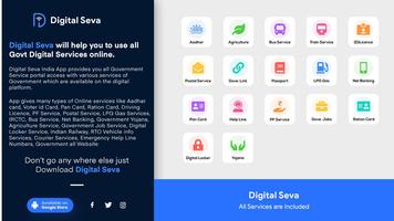 Online Seva: Digital Services of India 포스터