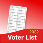 Voter list 2022 icône