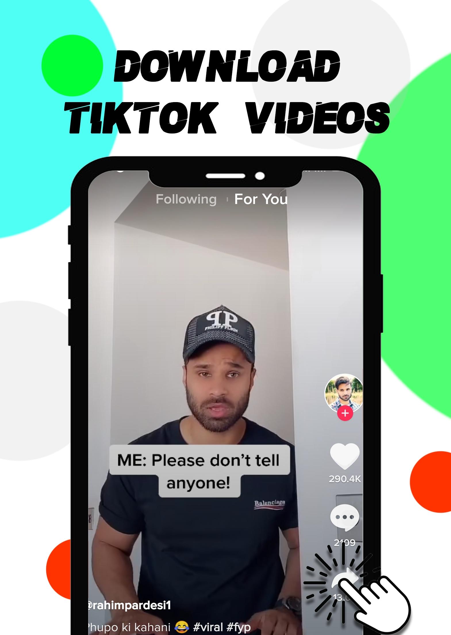 tikzoo Video downloader for tiktok APK للاندرويد تنزيل