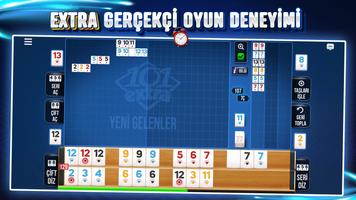 101 Yüzbir Okey Extra - Online captura de pantalla 1