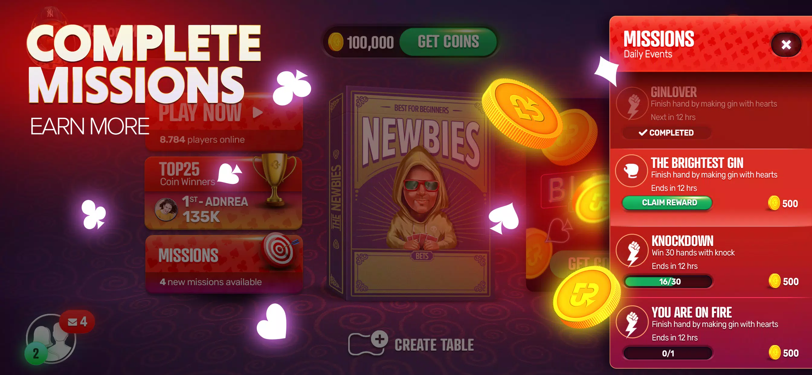 Gin Rummy Extra – Online Rummy