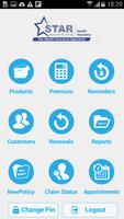 Star Health Agent App Affiche