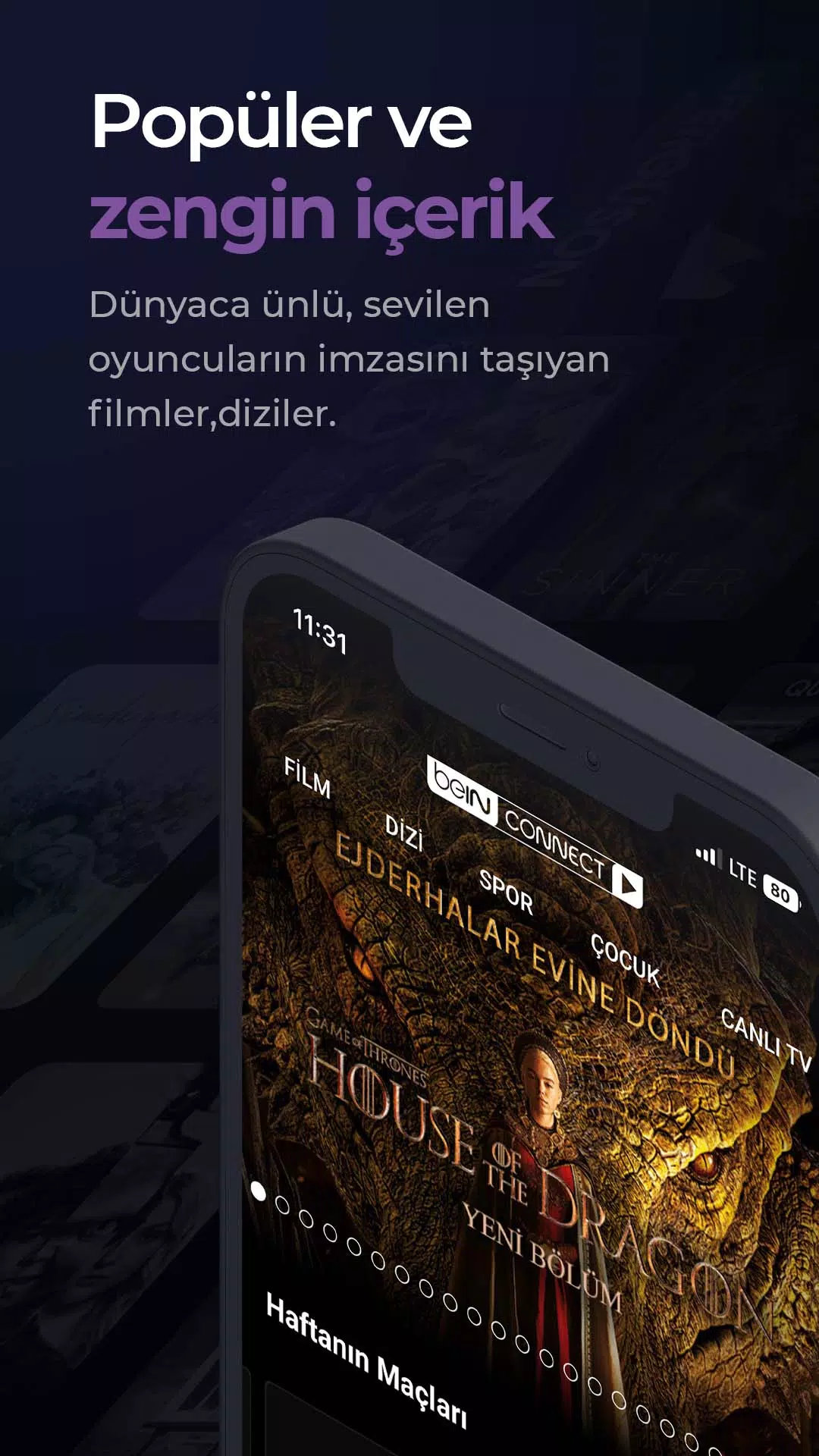 Android İndirme için beIN CONNECT–Süper Lig,Eğlence APK