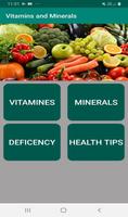Vitamins and Minerals poster