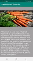 Vitamins and Minerals screenshot 1