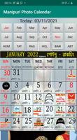 Manipuri Photo Calendar poster