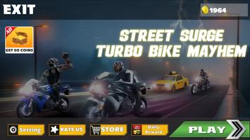 Street Surge:Turbo Bike Mayhem スクリーンショット 1
