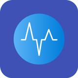 ECG Monitor & ECG Reading App icône