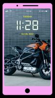 Digital Clock live wallpaper Affiche