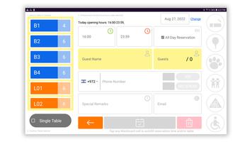 برنامه‌نما Restaurant Reservation Planner عکس از صفحه